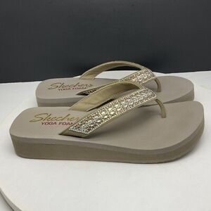 Skechers Women's Sparkling Gold Sandals